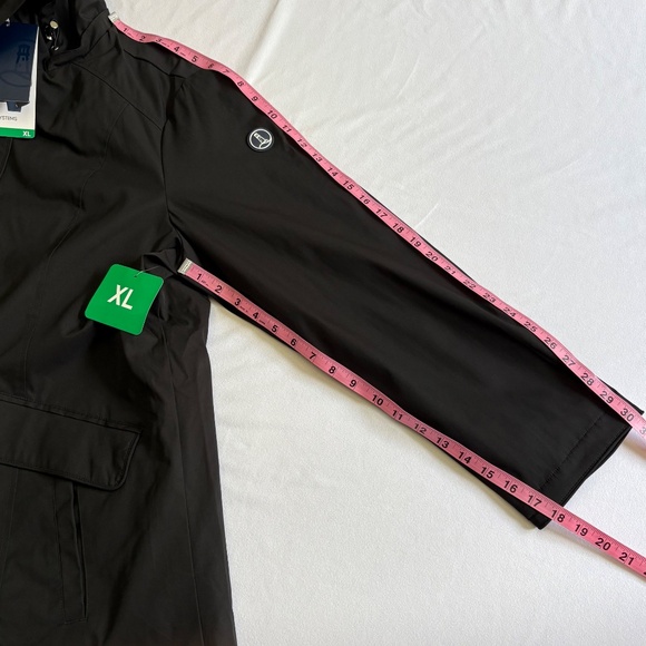 Lands' End Ladies' 3-in-1 Systems Jacket, Hooded, Black, XL NWT - Picture 14 of 16